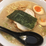 麺屋壱 松山店 - 醤油ラーメン大＋味玉  770円