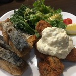 炙MARU - フライ物も美味！ タルタルソースも美味しい！！