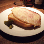 カフェ マメヒコ - トースト ベーコン(500円)