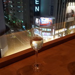 純米酒専門YATA - 利き酒コースのグラス