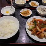 Kei chin rou - ランチの酢豚