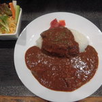 えびす家 - カレーセット 850円