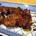大衆割烹 百仁香 - ラム肉串焼き