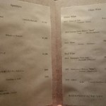 TACUBO - 2016/11　ドリンクメニュー