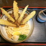 讃岐うどん 伴 - 肉ごぼうぶっかけ大盛(800＋100円)