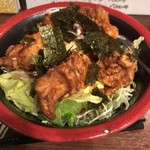 中華食堂 くろ - 温玉ザンギ丼