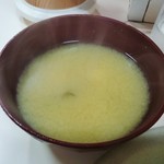 キッチンタロー - 付属の味噌汁