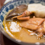 趙楊 - 【鵞蛋菌魷魚（がてうたまごだけとするめのにこみ）】、魷魚（するめ）