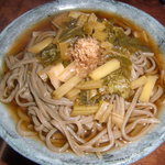 くるまや本店 - 冬季限定　すんきそば