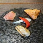 Biton - パスタセット(1000円) 前菜 ※麺パスポート使用