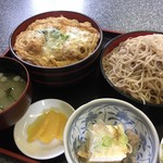 満寿屋 - ¥かつ丼セット¥850(税抜)