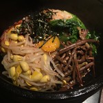 焼肉処　彩 - 石焼ビビンバ 780yen('15.09)