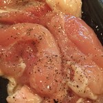 焼肉処　彩 - とりもも塩 480yen('16.02)