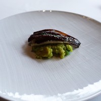 コムシコムサ - 穴子のカレー風味、アボカドご飯