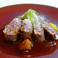 コムシコムサ - 鴨胸肉のロースト　オレンジ風味のソース