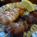 Izakaya Tarou - 「タン」「バラ肉」各１本150円也。