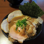 らーめん la.la.la. - 2016年10月23日(日)　節パイタン＋２周年記念サービスオーケストラ盛り(790円)