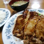 キッチン平松 - 昼の定食　豚のたまり焼き　850円