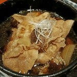 蕎麦しゃぶ総本家浪花そば - 肉付け汁