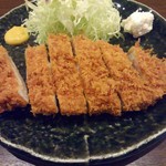 とん喜 - 実物は大きく見えましたが、１６０から１７０グラムとのこと。