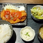 升屋 - ランチ チキンカツ定食