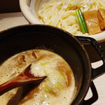 ほそ道 - オススメ【もつつけ麺】880円