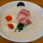 らーめん みやび - 「とりとんらーめん醤油」＆味玉トッピング  800円