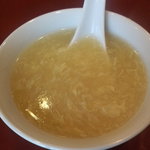 Kishou rou - スープはコーンスープでしたが、ちゃんと味がして美味しかったです