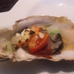 ビストロＲ - かき・生ハム・チーズ