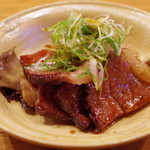 魚菜料理 縄屋 - 牛肉と舞茸のすき焼き風