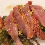 ラ ヴィオレッタ - 金目鯛のカルパッチョ