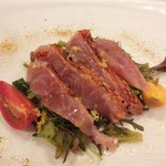 ラ ヴィオレッタ - 金目鯛のカルパッチョ