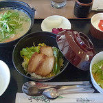 レストラン 花みずき  - 201403 tonton汁定食