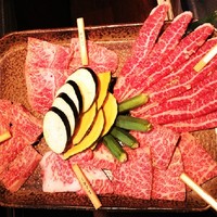 和牛稀少部位 五点盛り