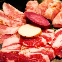 大山鶏・黒豚の盛り