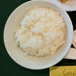 中国レストラン 雪園 - ライス