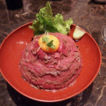 zanikudonnomisedainingu - レアローストビーフ丼 大盛（1030円）