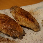 じどりや 穏座 - 淡海地鶏の手羽先塩焼