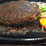 ギャラリーレストラン ハンバーグ工房 古賀 - 大きなハンバーグ♪