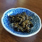 あそ路 - 「たかなめし定食」についてきた「しその実」