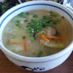 あそ路 - たかなめし定食の「だご汁」