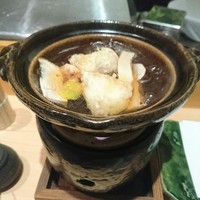 天てんぷら うち津 - 2016.10 ぐじ白川松茸の小鍋