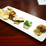 趙楊 - 前菜〔秋のきのこ香る前菜〕