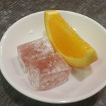 海中魚処 萬坊 - 「いかコース (2860円)」のデザート