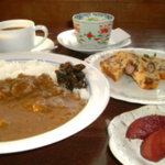 パイプのけむり - 自家製カレーと手作りケーキのお得なセット（みずなら：１６００円）