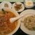 猪八戒 - 料理写真:刀削麺（担々麺風）・炒飯セット