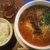 萬盛園 - 料理写真:担々麺と半ライス