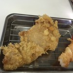 天麩羅処ひらお - 161029福岡　天ぷらのひらお本店　お好み定食（豚）
