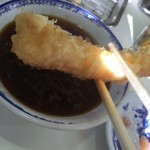 天麩羅処ひらお - 161029福岡　天ぷらのひらお本店　お好み定食（海老実食！