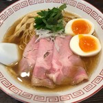 中華そば 向日葵 - 特製煮干しそば 醤油